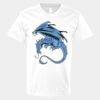 V-Neck Heavy Cotton 100% T-Shirt Thumbnail