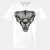 V-Neck Heavy Cotton 100% T-Shirt Thumbnail