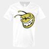 V-Neck Heavy Cotton 100% T-Shirt Thumbnail