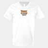 V-Neck Heavy Cotton 100% T-Shirt Thumbnail