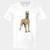 V-Neck Heavy Cotton 100% T-Shirt Thumbnail