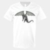 V-Neck Heavy Cotton 100% T-Shirt Thumbnail