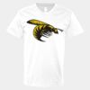 V-Neck Heavy Cotton 100% T-Shirt Thumbnail