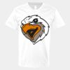 V-Neck Heavy Cotton 100% T-Shirt Thumbnail