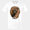 V-Neck Heavy Cotton 100% T-Shirt Thumbnail