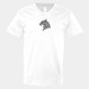 V-Neck Heavy Cotton 100% T-Shirt Thumbnail