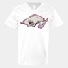 V-Neck Heavy Cotton 100% T-Shirt Thumbnail