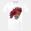 V-Neck Heavy Cotton 100% T-Shirt Thumbnail