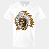 V-Neck Heavy Cotton 100% T-Shirt Thumbnail