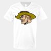 V-Neck Heavy Cotton 100% T-Shirt Thumbnail