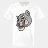 V-Neck Heavy Cotton 100% T-Shirt Thumbnail