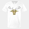 V-Neck Heavy Cotton 100% T-Shirt Thumbnail
