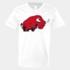 V-Neck Heavy Cotton 100% T-Shirt Thumbnail