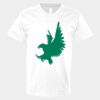 V-Neck Heavy Cotton 100% T-Shirt Thumbnail