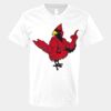 V-Neck Heavy Cotton 100% T-Shirt Thumbnail