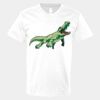 V-Neck Heavy Cotton 100% T-Shirt Thumbnail