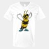 V-Neck Heavy Cotton 100% T-Shirt Thumbnail