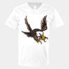 V-Neck Heavy Cotton 100% T-Shirt Thumbnail