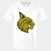 V-Neck Heavy Cotton 100% T-Shirt Thumbnail