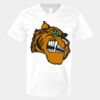 V-Neck Heavy Cotton 100% T-Shirt Thumbnail