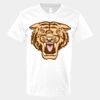 V-Neck Heavy Cotton 100% T-Shirt Thumbnail