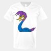 V-Neck Heavy Cotton 100% T-Shirt Thumbnail