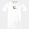 V-Neck Heavy Cotton 100% T-Shirt Thumbnail