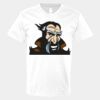 V-Neck Heavy Cotton 100% T-Shirt Thumbnail