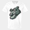 V-Neck Heavy Cotton 100% T-Shirt Thumbnail