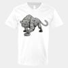 V-Neck Heavy Cotton 100% T-Shirt Thumbnail