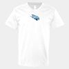 V-Neck Heavy Cotton 100% T-Shirt Thumbnail