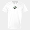 V-Neck Heavy Cotton 100% T-Shirt Thumbnail