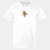 V-Neck Heavy Cotton 100% T-Shirt Thumbnail