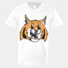 V-Neck Heavy Cotton 100% T-Shirt Thumbnail
