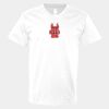 V-Neck Heavy Cotton 100% T-Shirt Thumbnail