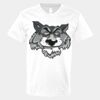 V-Neck Heavy Cotton 100% T-Shirt Thumbnail