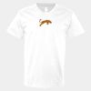 V-Neck Heavy Cotton 100% T-Shirt Thumbnail