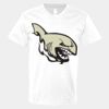 V-Neck Heavy Cotton 100% T-Shirt Thumbnail