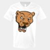 V-Neck Heavy Cotton 100% T-Shirt Thumbnail