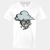 V-Neck Heavy Cotton 100% T-Shirt Thumbnail