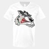 V-Neck Heavy Cotton 100% T-Shirt Thumbnail