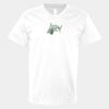V-Neck Heavy Cotton 100% T-Shirt Thumbnail