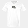 V-Neck Heavy Cotton 100% T-Shirt Thumbnail