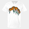 V-Neck Heavy Cotton 100% T-Shirt Thumbnail