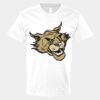 V-Neck Heavy Cotton 100% T-Shirt Thumbnail