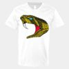V-Neck Heavy Cotton 100% T-Shirt Thumbnail
