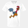 V-Neck Heavy Cotton 100% T-Shirt Thumbnail