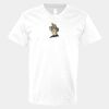 V-Neck Heavy Cotton 100% T-Shirt Thumbnail