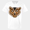 V-Neck Heavy Cotton 100% T-Shirt Thumbnail