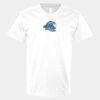 V-Neck Heavy Cotton 100% T-Shirt Thumbnail